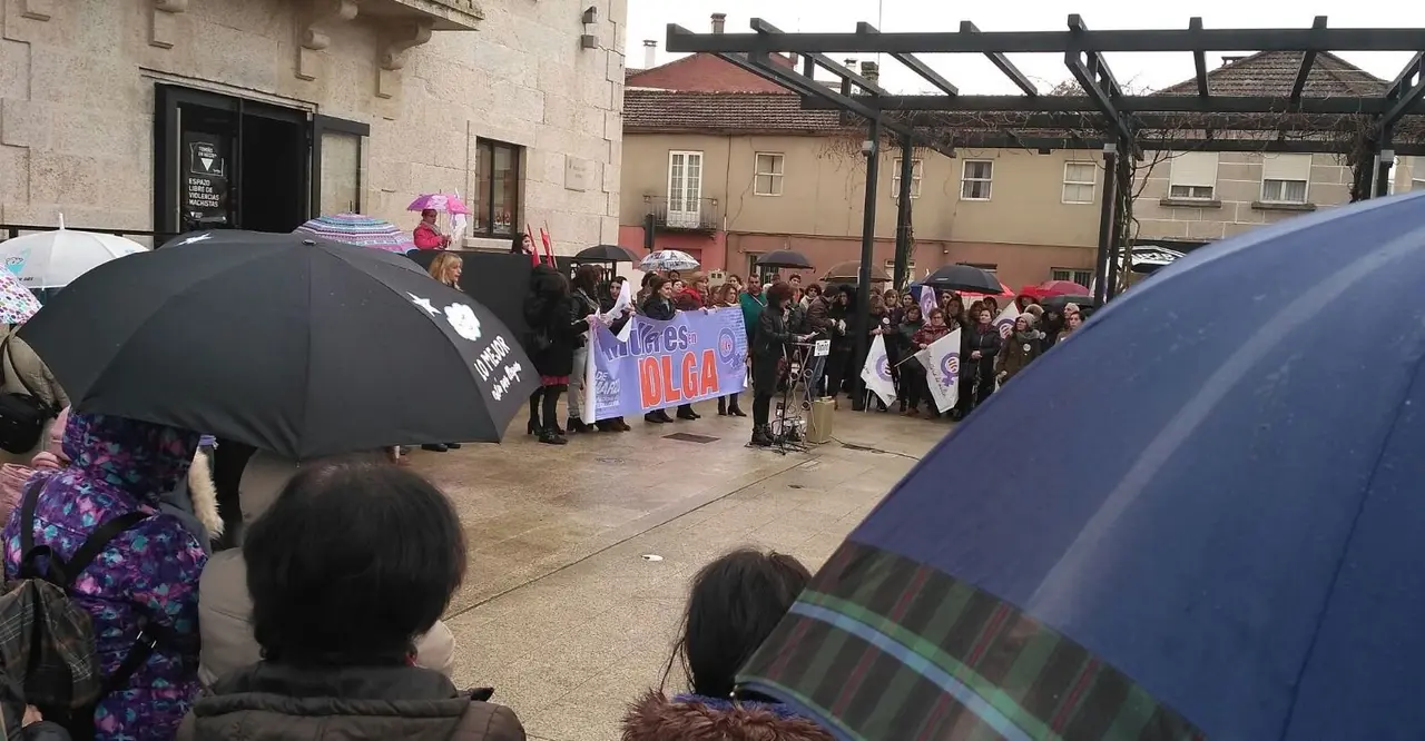 <p>Imaxes das mobilizaci&oacute;ns realizadas na comarca do Baixo Mi&ntilde;o polo D&iacute;a Internacional da Muller</p>
