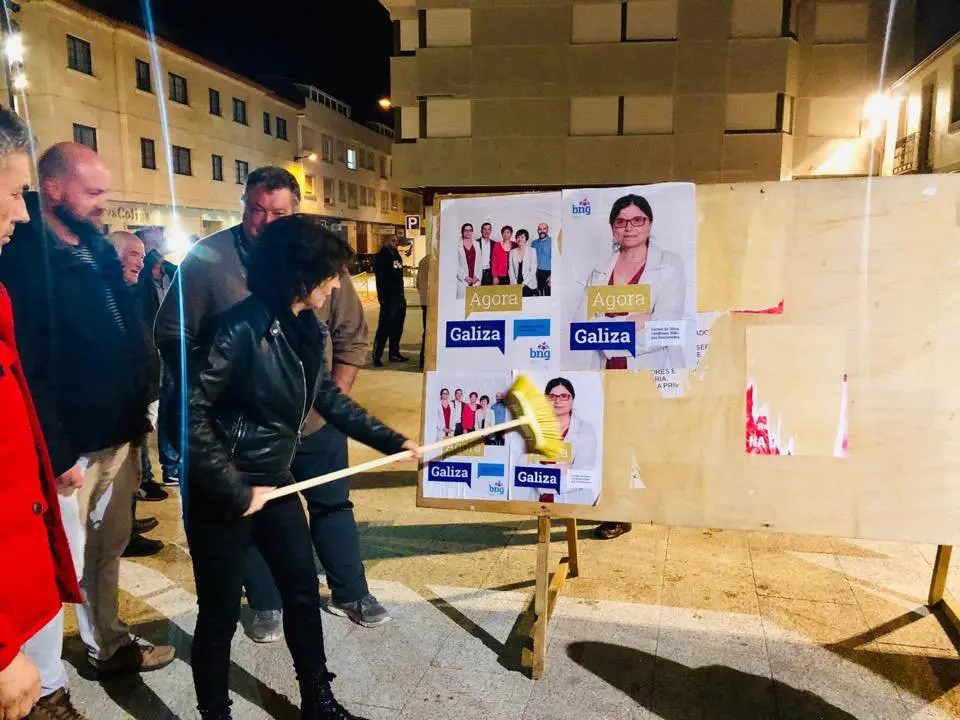 <p>Aqu&iacute; tedes unha escolma de imaxes do inicio de campa&ntilde;a electoral na comarca do Baixo Mi&ntilde;o. Agora Galiza.</p>
