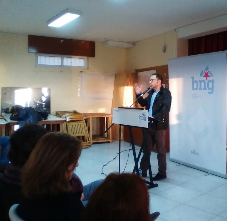 <p>Acto de presentaci&oacute;n da candidatura do BNG encabezada por Xos&eacute; Ant&oacute;n Rodr&iacute;guez "X&uacute;ster"</p>
