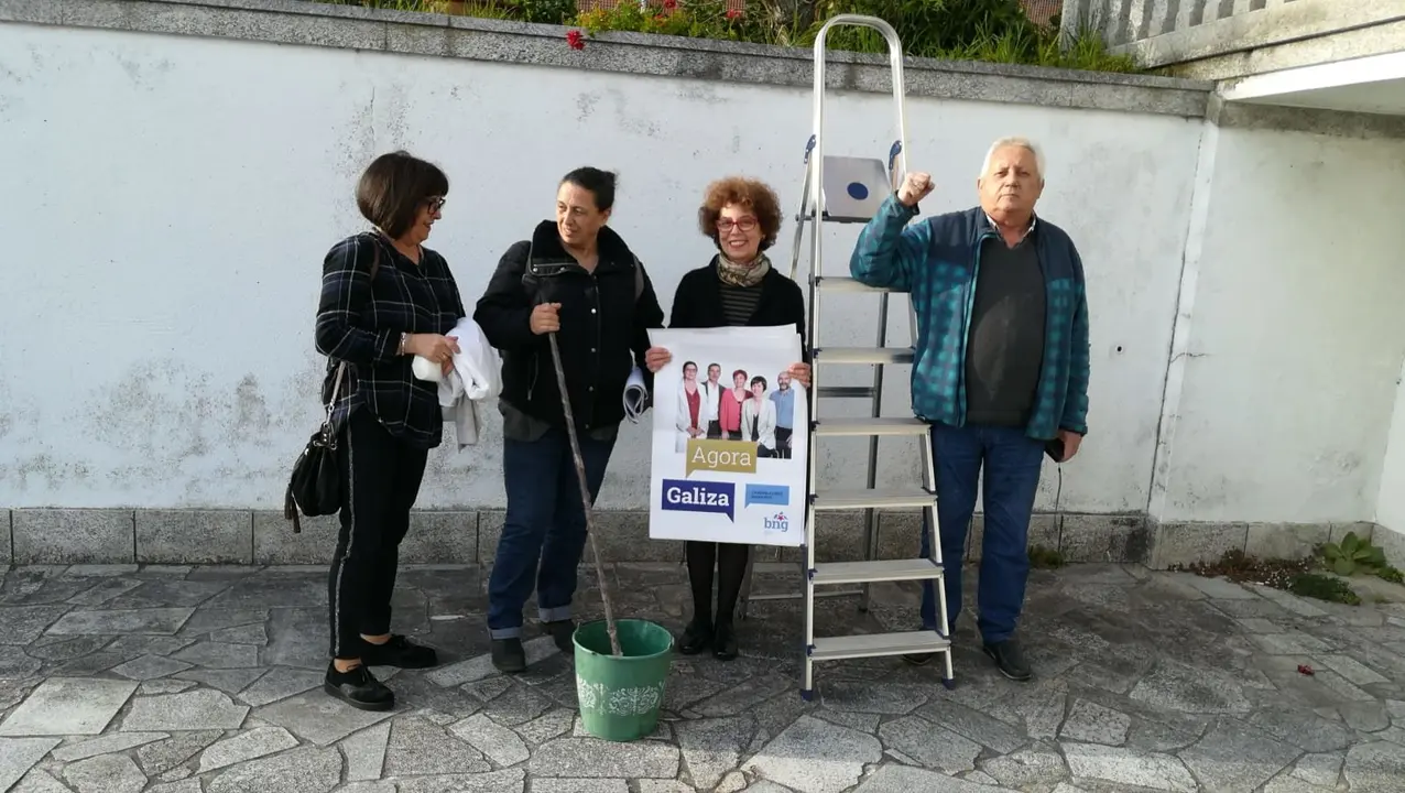 <p>Aqu&iacute; tedes unha escolma de imaxes do inicio de campa&ntilde;a electoral na comarca do Baixo Mi&ntilde;o. Agora Galiza.</p>
