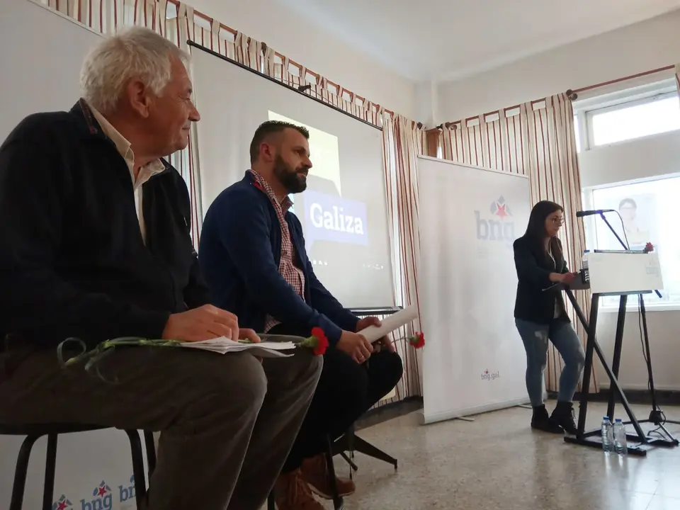 <p>Acto p&uacute;blico celebrado polo BNG no Casino da Guarda para as elecci&oacute;n xerais 2019.</p>

<p>O acto estivo presentado por Bea Lomba, respons&aacute;bel local e candidata n&ordm;2 do BNG &aacute; Guarda, coa participaci&oacute;n de Anxo Baz, candidato &aacute; Alcald&iacute;a da Guarda e de Guillerme V&aacute;zquez, candidato ao Parlamento espa&ntilde;ol.</p>
