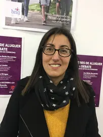 Bea Lomba, portavoz de acci&oacute;n feminista do BNG no Baixo Mi&ntilde;o