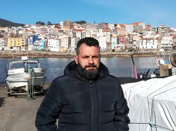 Anxo no porto