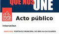 Acto do BNG na Guarda sobre os 20 anos de actividade no Parlamento español