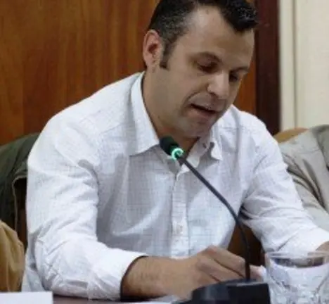 &Aacute;ngel Baz, portavoz municipal do BNG