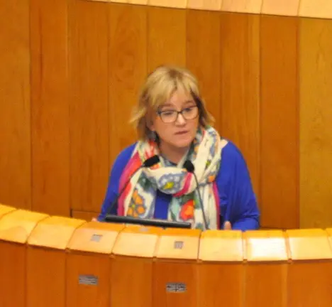 Montse Prado Cores, deputada do BNG no Parlamento galego