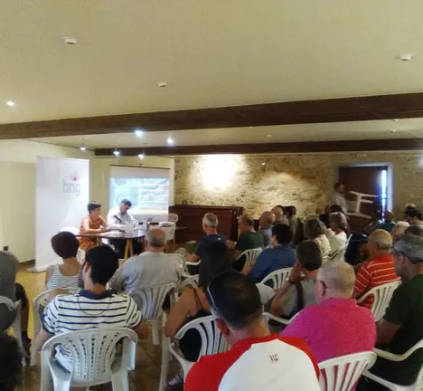 Imaxe durante o acto do BNG