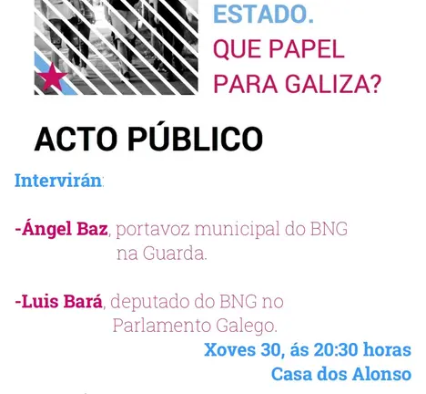 bases democr&aacute;ticas na guarda, xoves 30