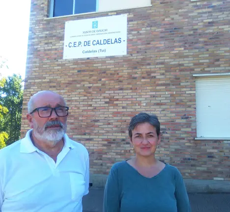 Carme N&uacute;&ntilde;ez e Xos&eacute; M.Tato, concelleir@s do BNG en Tui