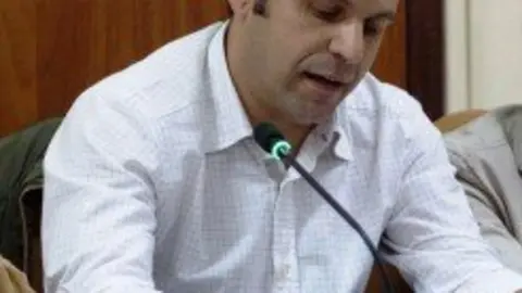 &Aacute;ngel Baz, portavoz municipal do BNG