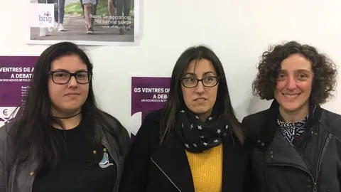 Ana Bern&aacute;rdez, Bela Lomba e Ana Brigas
