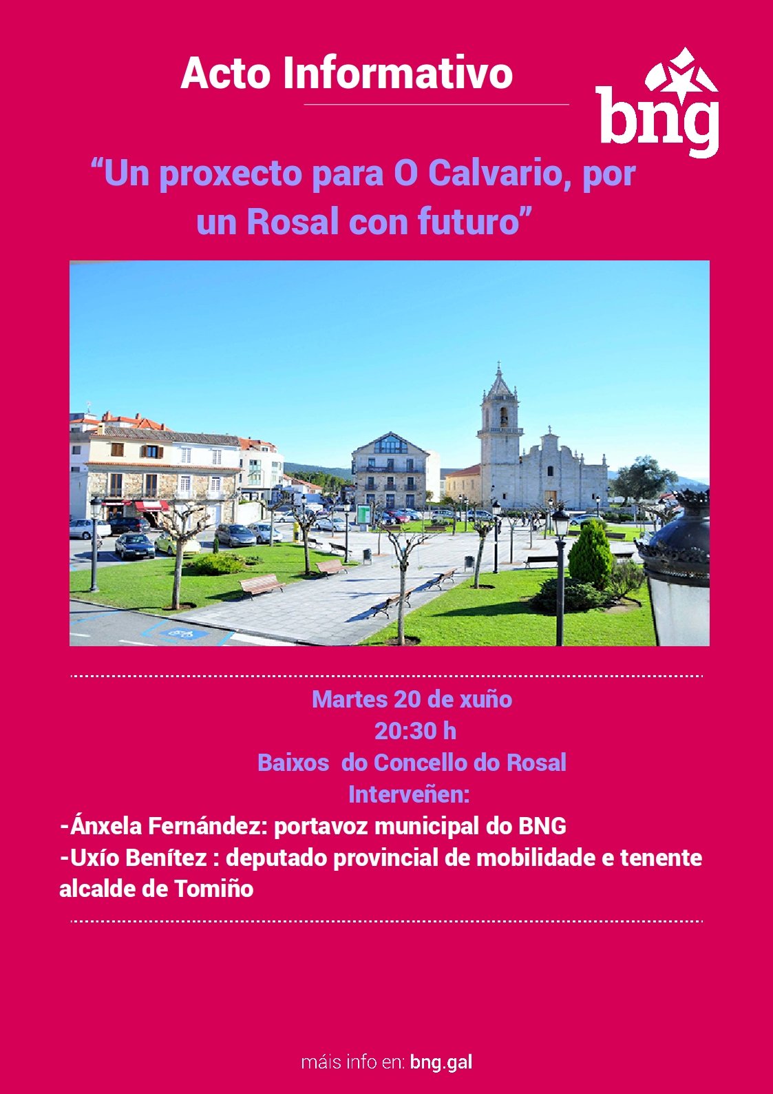 cartaz acto mobilidade rosal